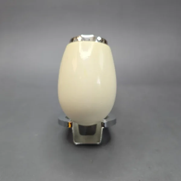MBSD Meerschaum Silver Double Silver Smooth Oom Paul Reverse Calabash Block Meerschaum Pipe, New - Image 5