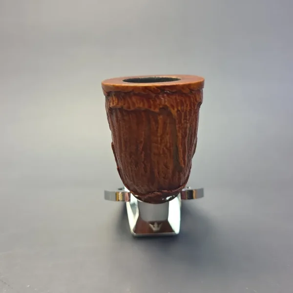 Radice Wick Wax Drip Rusticated Dublin Estate Briar Pipe, Italian Estates - Image 5