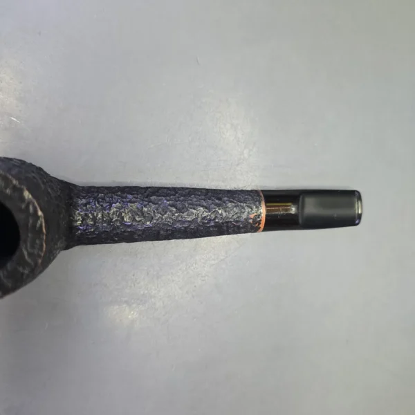 Savinelli Baronet Bruyere 803 EX Rusticated Lumberman Estate Briar Pipe, Unsmoked - Image 7
