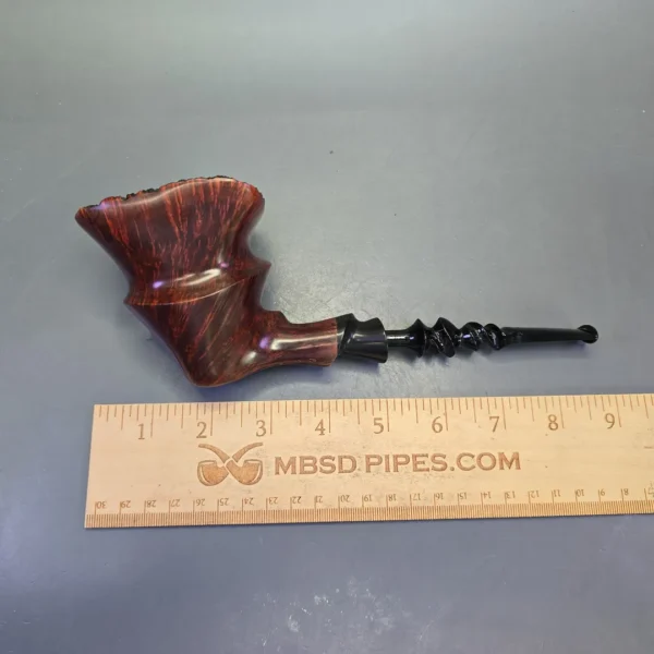 Preben Holm Private Collection 101 Smooth Freehand Estate Briar Pipe, Danish Estates - Image 10