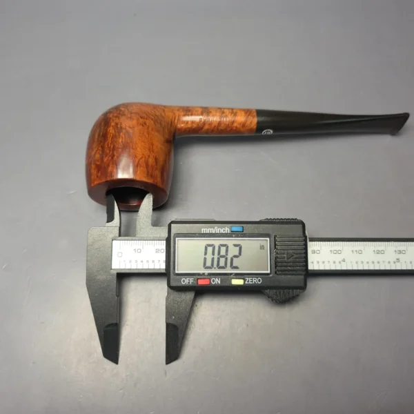 James Upshall P Grade Group 5 Smooth Billiard Estate Briar Pipe, Unsmoked - Image 13