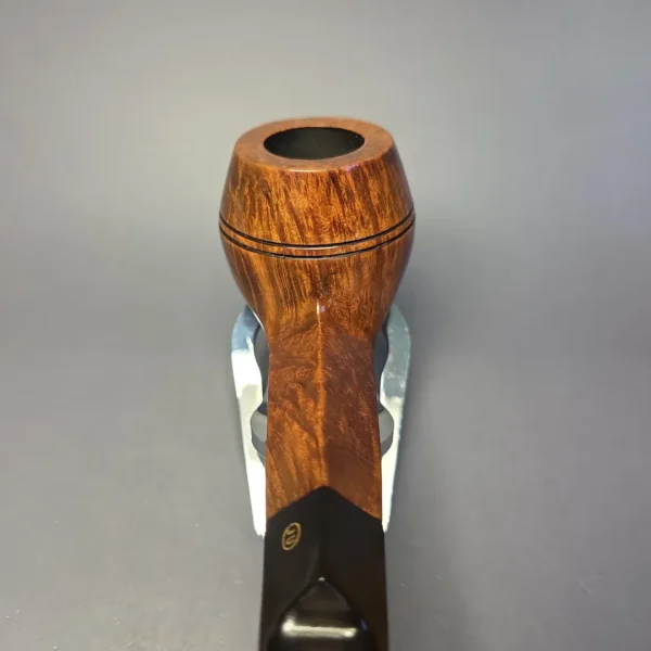 James Upshall B Grade EXL Smooth Bulldog Estate Briar Pipe, Unsmoked - Image 6