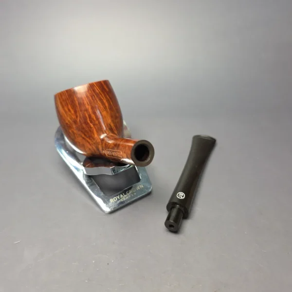 James Upshall P Grade Group 5 Smooth Billiard Estate Briar Pipe, Unsmoked - Image 14
