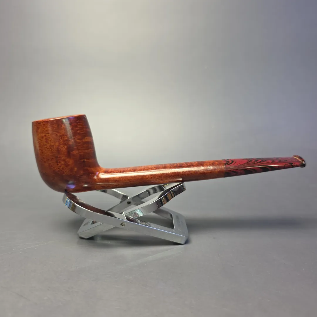 Bruno Nuttens Heritage H3 Smooth Canadian w/ Cumberland Briar Pipe, New - Image 2