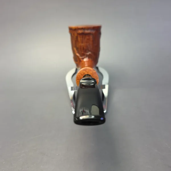 Radice Wick Wax Drip Rusticated Dublin Estate Briar Pipe, Italian Estates - Image 7