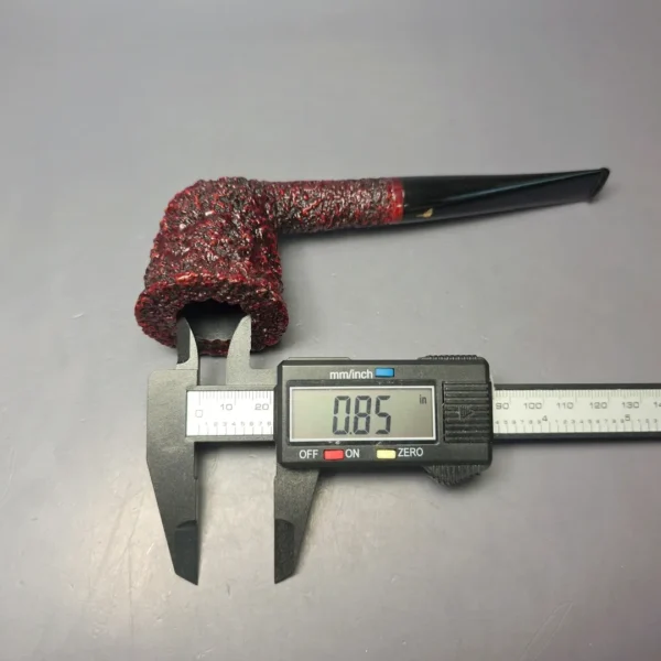 Mastro Geppetto 202 Rusticated Large Dublin Estate Briar Pipe, Unsmoked - Image 10
