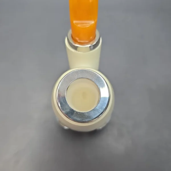 MBSD Meerschaum Silver Double Silver Smooth Oom Paul Reverse Calabash Block Meerschaum Pipe, New - Image 8
