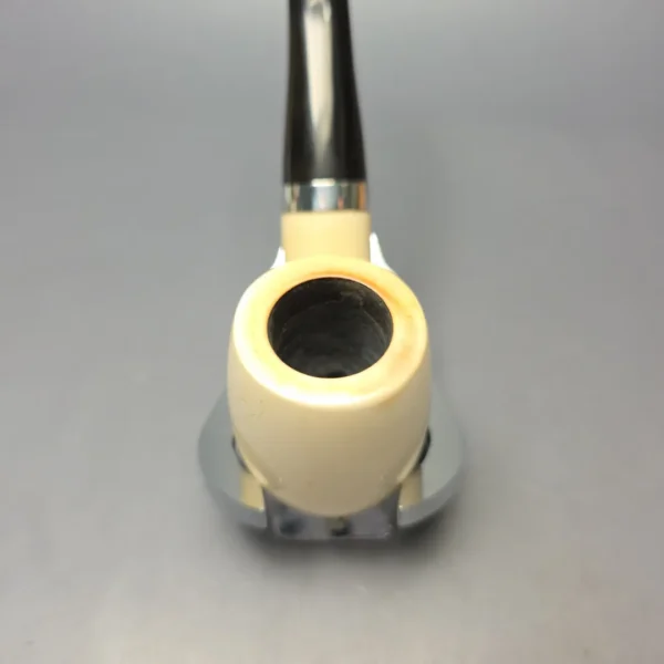 Peterson 2006 Turkish Block Meerschaum Bent Billiard Pipe, Irish Estates - Image 4