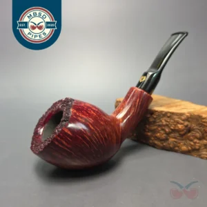 Poul Winslow Crown 200 Smooth Asymmetric Egg Estate Briar Pipe, Unsmoked
