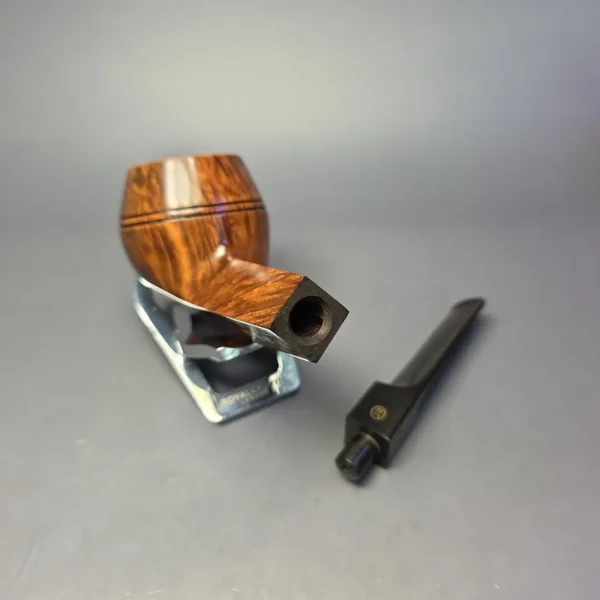 James Upshall B Grade EXL Smooth Bulldog Estate Briar Pipe, Unsmoked - Image 12
