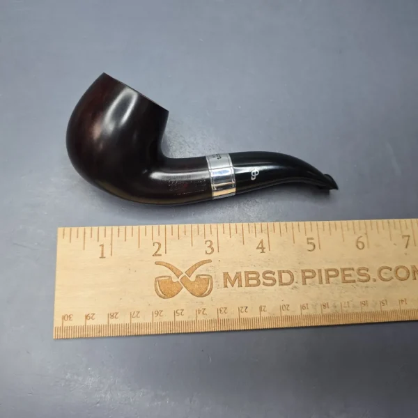 Peterson 160th Anniversary Pat. B Heritage Smooth Bent Billiard Briar Pipe, New - Image 10