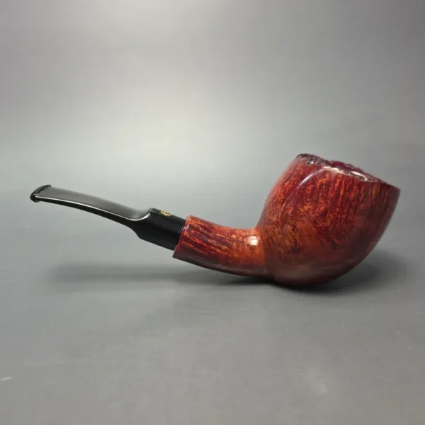 Poul Winslow Crown 200 Smooth Asymmetric Egg Estate Briar Pipe, Unsmoked - Image 4
