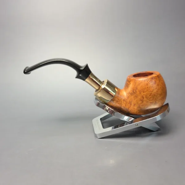 Peterson 1980 Gold Spigot 03S Smooth Apple Estate Briar Pipe, Unsmoked - Image 3