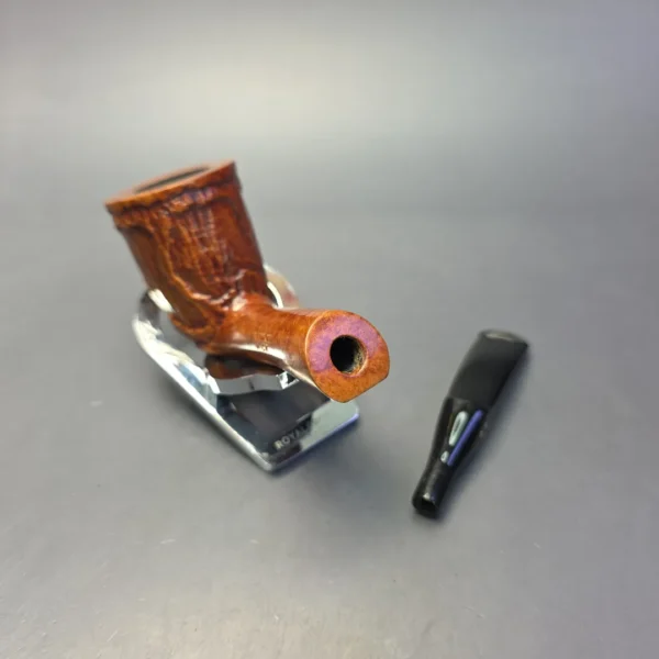Radice Wick Wax Drip Rusticated Dublin Estate Briar Pipe, Italian Estates - Image 15