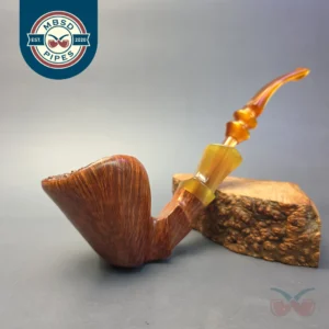 Ben Wade Unicorn Fawn XL Smooth Freehand Estate Briar Pipe, Unsmoked