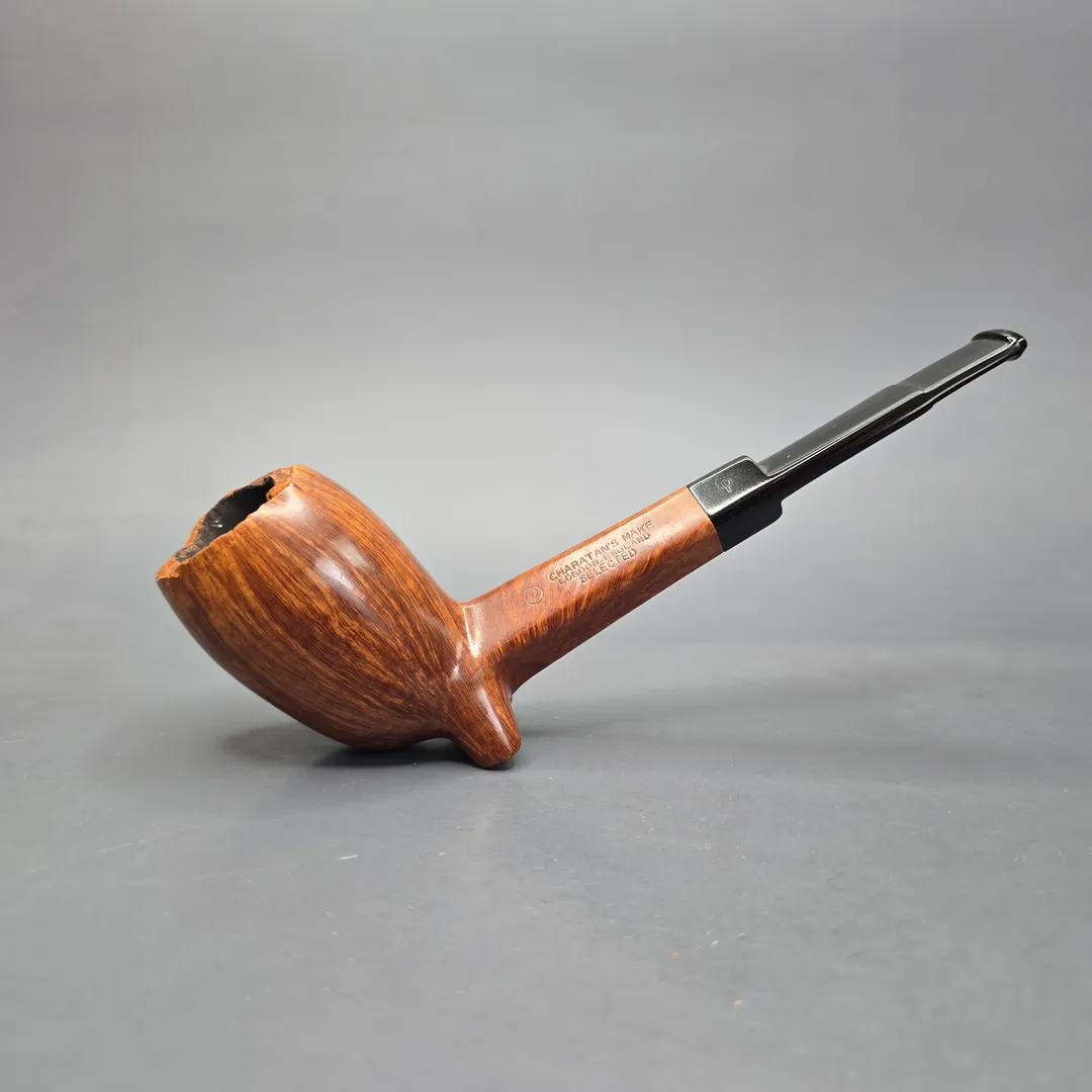 Charatan's Make First Lane Era (1961-5) Selected Extra Large Smooth Freehand Sitter Estate Briar Pipe, English Estates - Image 2