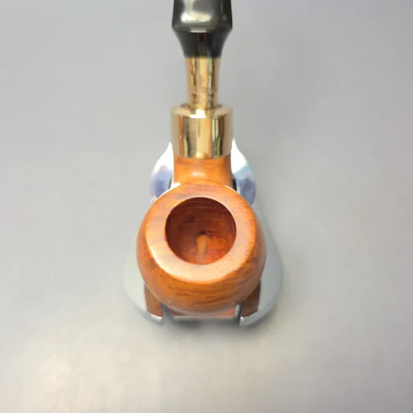 Peterson 1980 Gold Spigot 03S Smooth Apple Estate Briar Pipe, Unsmoked - Image 5