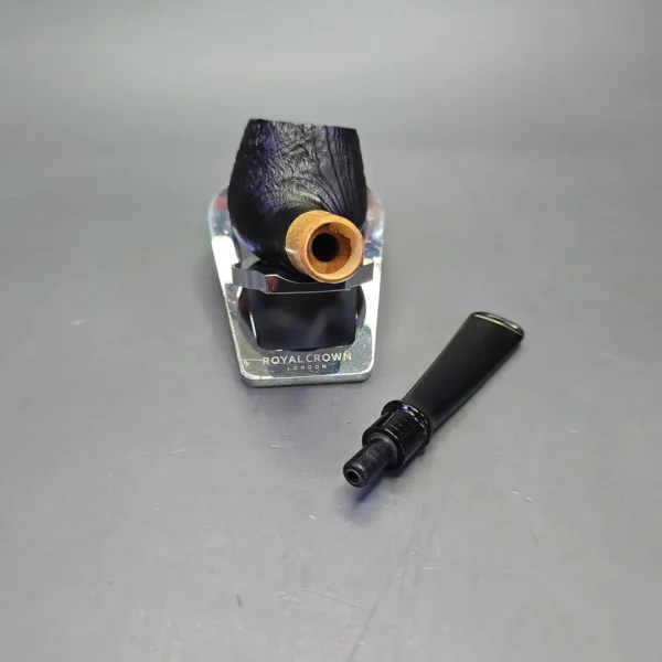 MBSD Briars by Piero Vitale Vintage Sandblasted Author w/ Boxwood, Briar Pipe, New - Image 13