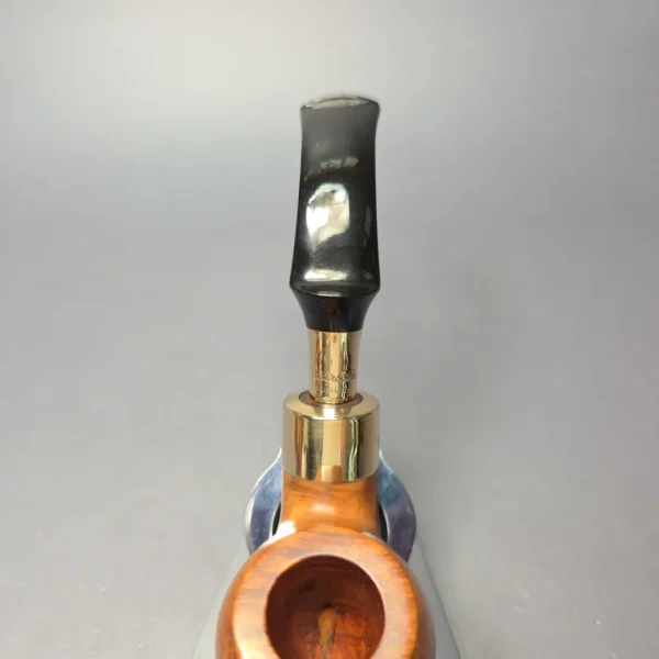 Peterson 1980 Gold Spigot 03S Smooth Apple Estate Briar Pipe, Unsmoked - Image 6