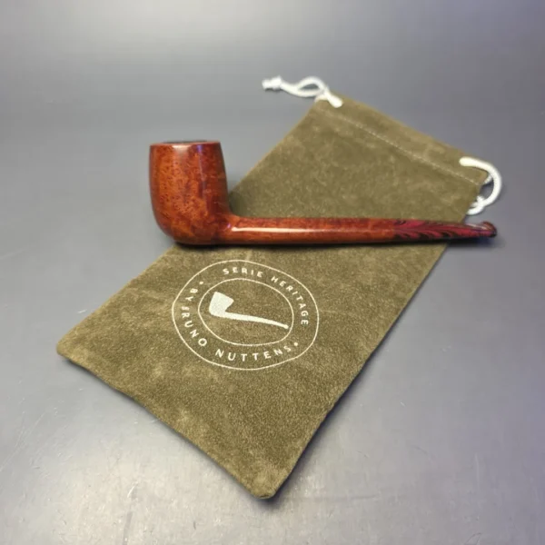 Bruno Nuttens Heritage H3 Smooth Canadian w/ Cumberland Briar Pipe, New - Image 13