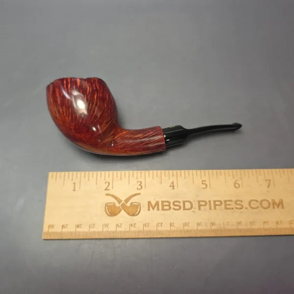 Poul Winslow Crown 200 Smooth Asymmetric Egg Estate Briar Pipe, Unsmoked - Image 10