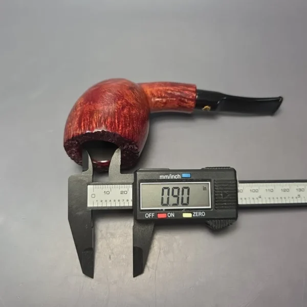 Poul Winslow Crown 200 Smooth Asymmetric Egg Estate Briar Pipe, Unsmoked - Image 11