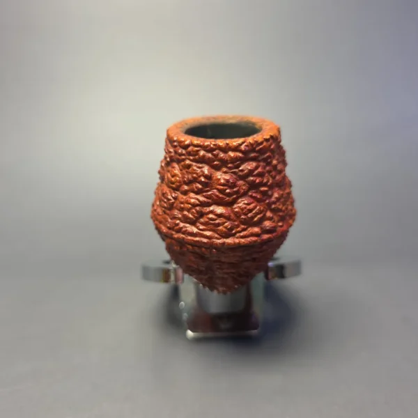 Savinelli Capri Root Briar 514 Rusticated Bulldog Estate Briar Pipe, Italian Estates - Image 3