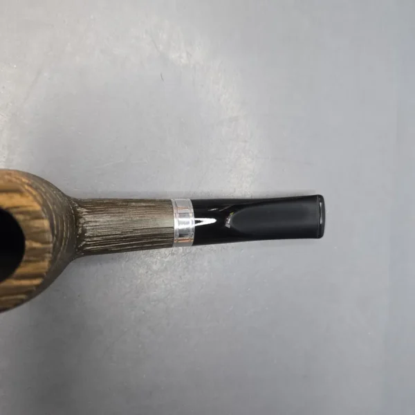 Chacom Maigret Morta 1201 Sandblasted Billiard Estate Pipe, Unsmoked - Image 7