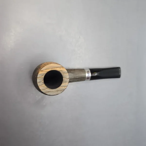 Chacom Maigret Morta 1201 Sandblasted Billiard Estate Pipe, Unsmoked - Image 8