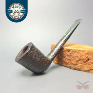 Dunhill 1972 Shell Briar 65 Sandblasted Oval Shank Dublin Estate Briar Pipe, English Estates