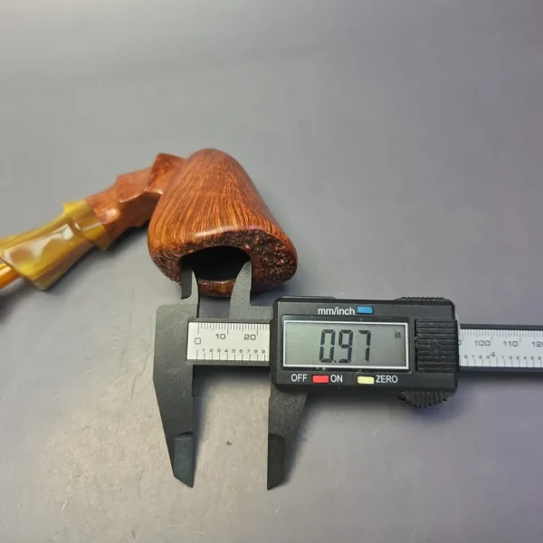 Ben Wade Unicorn Fawn XL Smooth Freehand Estate Briar Pipe, Unsmoked - Image 11