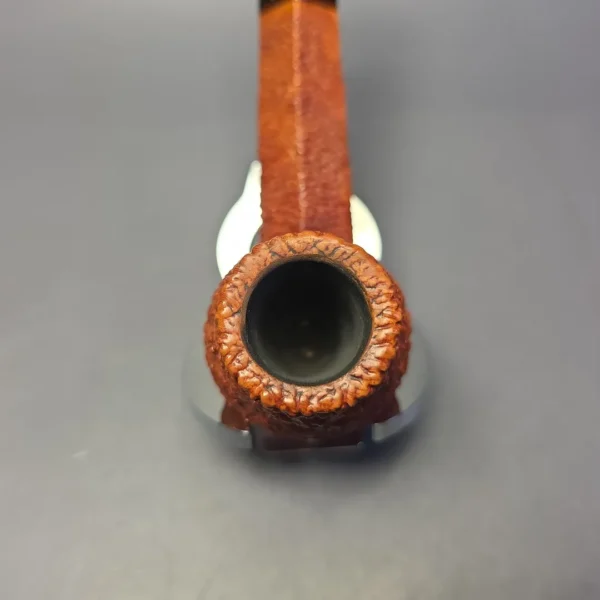 Savinelli Capri Root Briar 514 Rusticated Bulldog Estate Briar Pipe, Italian Estates - Image 8