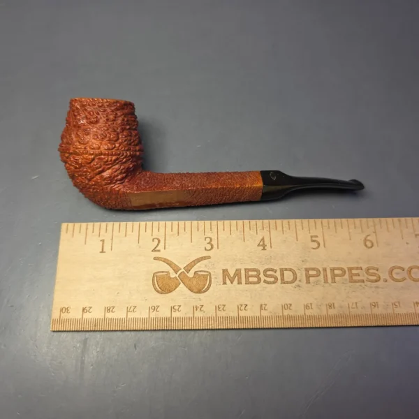 Savinelli Capri Root Briar 514 Rusticated Bulldog Estate Briar Pipe, Italian Estates - Image 10