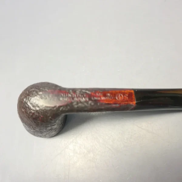 Dunhill 1972 Shell Briar 65 Sandblasted Oval Shank Dublin Estate Briar Pipe, English Estates - Image 9