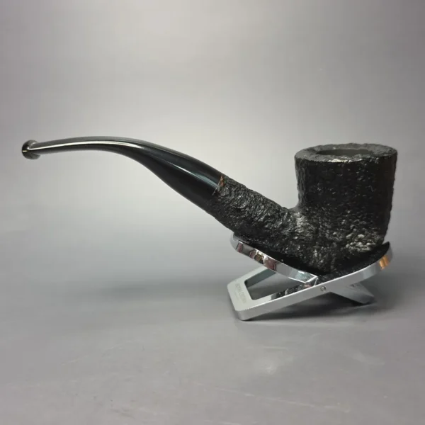 Savinelli Baronet Bruyere 611 EX Rusticated Dublin Estate Briar Pipe, Unsmoked - Image 4