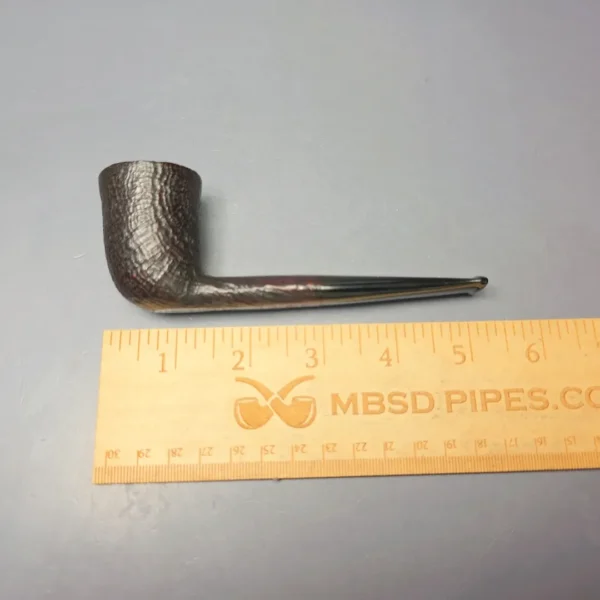 Dunhill 1972 Shell Briar 65 Sandblasted Oval Shank Dublin Estate Briar Pipe, English Estates - Image 11