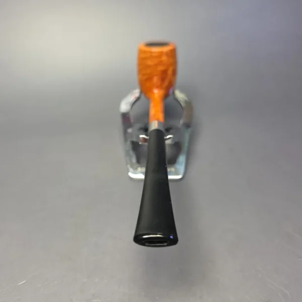 Bruno Nuttens Mini Bing B3 Smooth Billiard w/ Aluminum Briar Pipe, New - Image 5