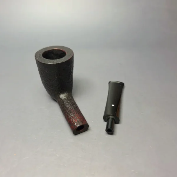 Dunhill 1972 Shell Briar 65 Sandblasted Oval Shank Dublin Estate Briar Pipe, English Estates - Image 13