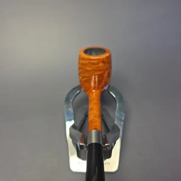 Bruno Nuttens Mini Bing B3 Smooth Billiard w/ Aluminum Briar Pipe, New - Image 6