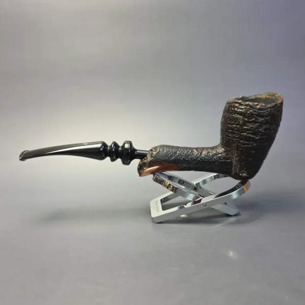 Ben Wade (Preben Holm) Danish Hand Model 100 XL Sandblasted Freehand Estate Briar Pipe, Danish Estates - Image 4