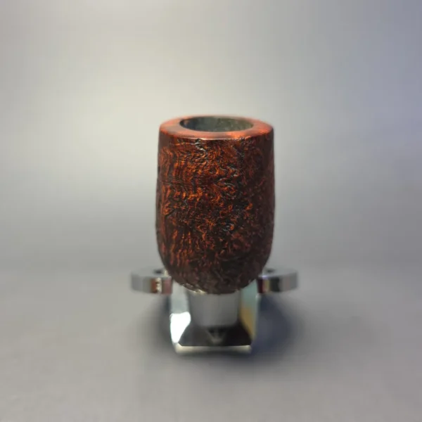 Bruno Nuttens Heritage H3 Partially Sandblasted Billiard w/ Cumberland Briar Pipe, New - Image 3