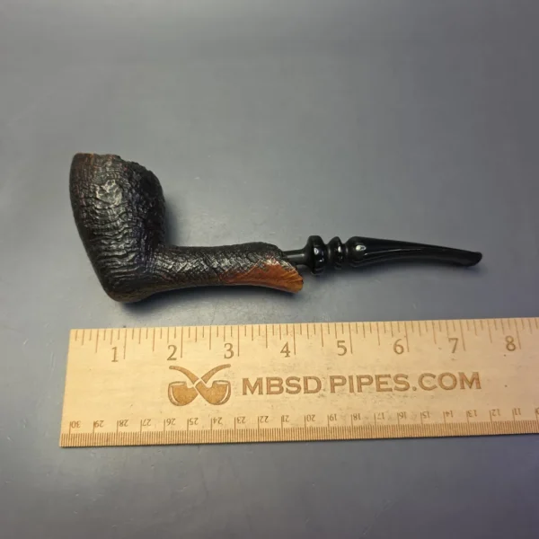 Ben Wade (Preben Holm) Danish Hand Model 100 XL Sandblasted Freehand Estate Briar Pipe, Danish Estates - Image 9
