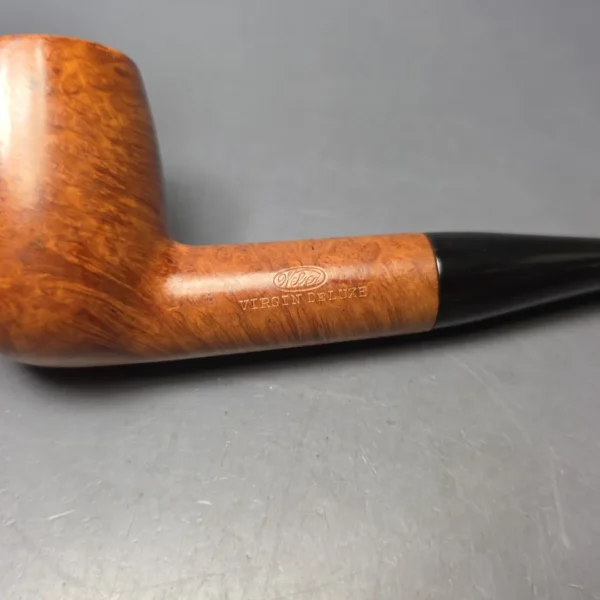 Weber Virgin DeLuxe Smooth Billiard Estate Briar Pipe, American Estates - Image 7