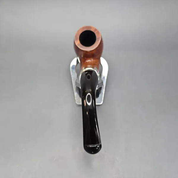 Peterson 1987 Mark Twain Smooth Bent Billiard w/ Silver Estate Briar Pipe, Irish Estates - Image 5