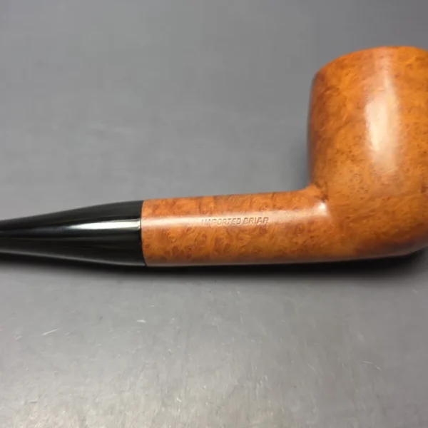 Weber Virgin DeLuxe Smooth Billiard Estate Briar Pipe, American Estates - Image 8