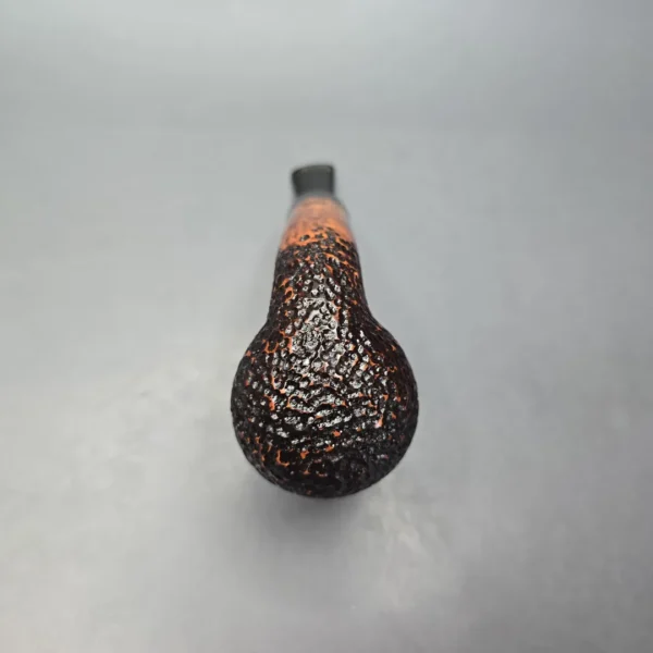 Nording Giant Classic C Partially Rusticated Bent Billiard Estate Briar Pipe, Unsmoked - Image 9