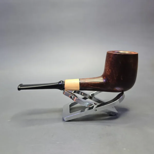 MBSD Briars by Vitale Sienna Contrast Smooth Billiard w/ Boxwood, Briar Pipe, New - Image 4