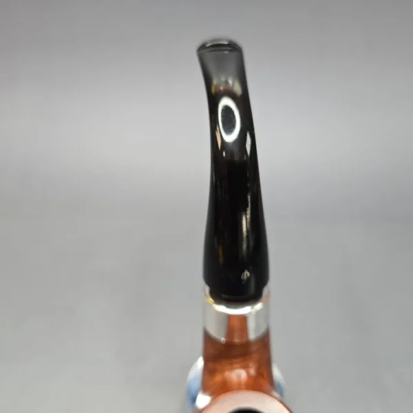 Peterson 1987 Mark Twain Smooth Bent Billiard w/ Silver Estate Briar Pipe, Irish Estates - Image 7