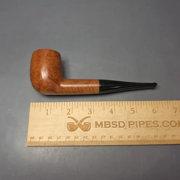 Weber Virgin DeLuxe Smooth Billiard Estate Briar Pipe, American Estates - Image 10