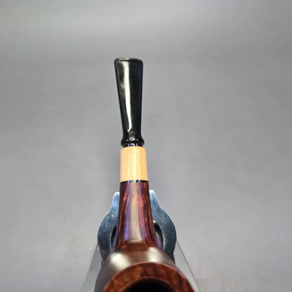 MBSD Briars by Vitale Sienna Contrast Smooth Billiard w/ Boxwood, Briar Pipe, New - Image 8
